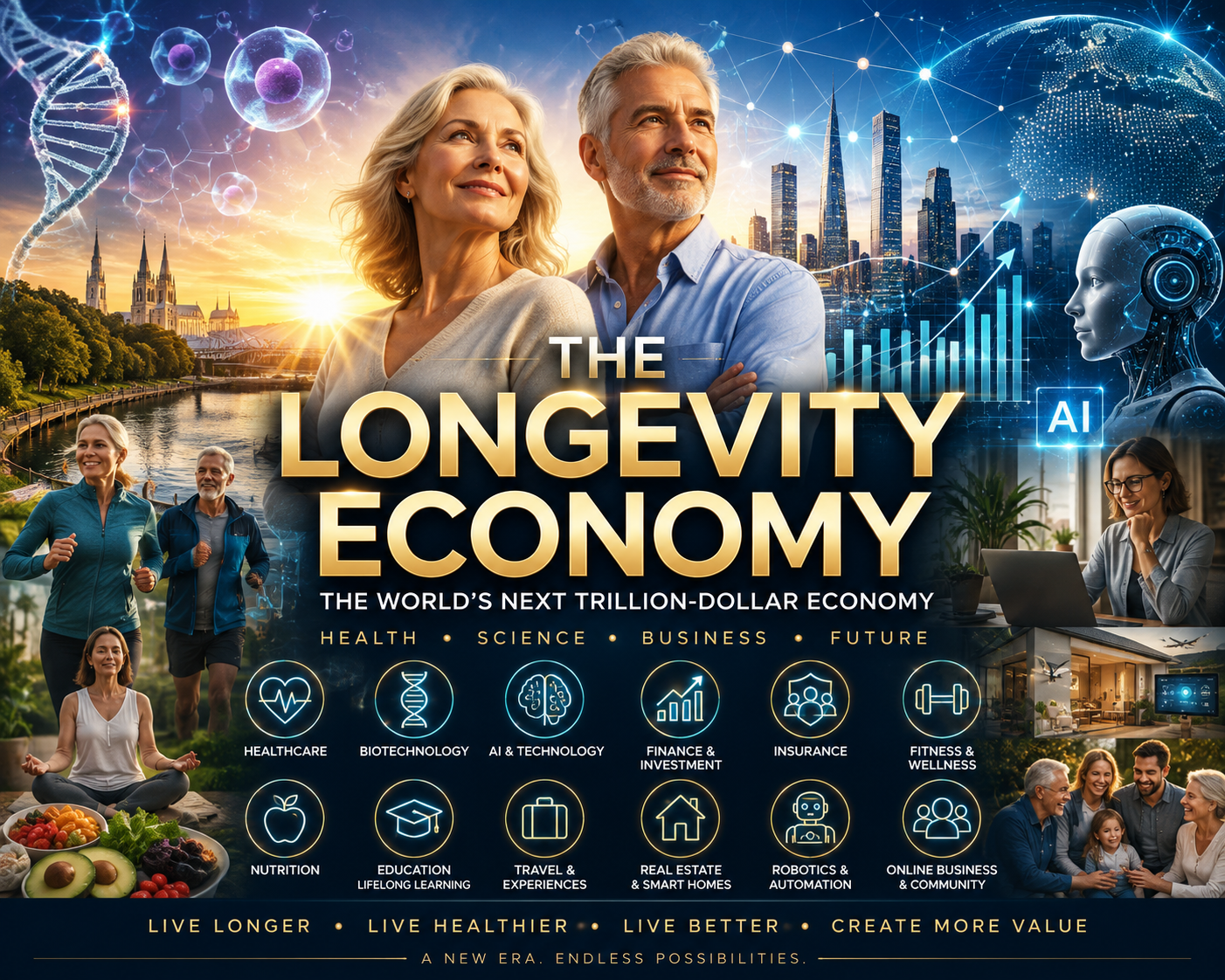 The Longevity Economy – egészség, tudomány, üzlet és jövő